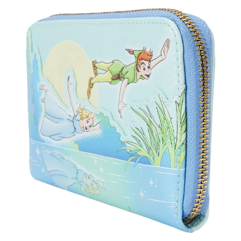 Peter Pan - You Can Fly Glow Zip Around Wallet