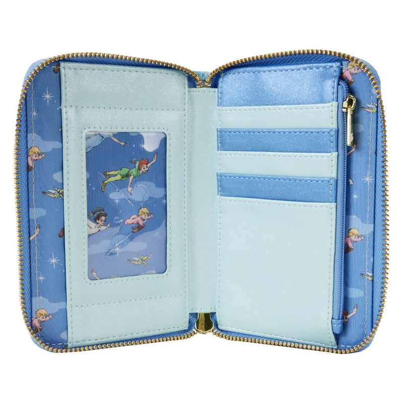 Peter Pan - You Can Fly Glow Zip Around Wallet