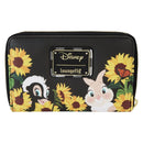 Bambi - Sunflower Friends Zip Around Wallet Purse