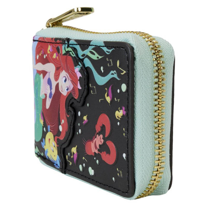 The Little Mermaid 35th Anniversary - Life Is The Bubbles Zip Around Wallet