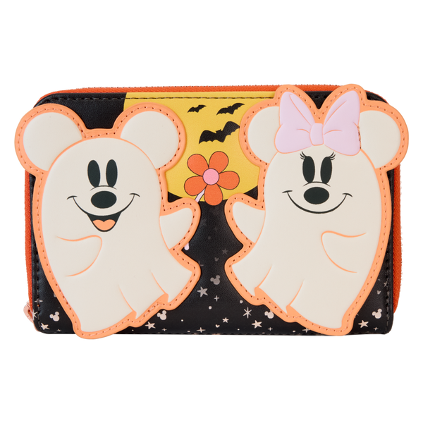 Disney - Mickey & Minnie Halloween Zip Wallet