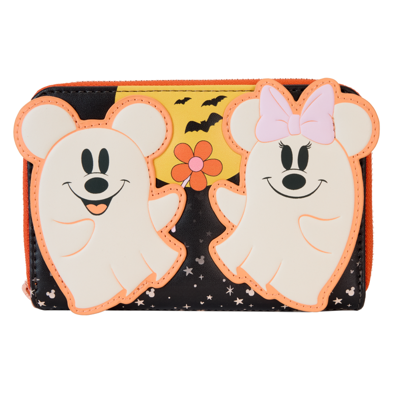 Disney - Mickey & Minnie Halloween Zip Wallet