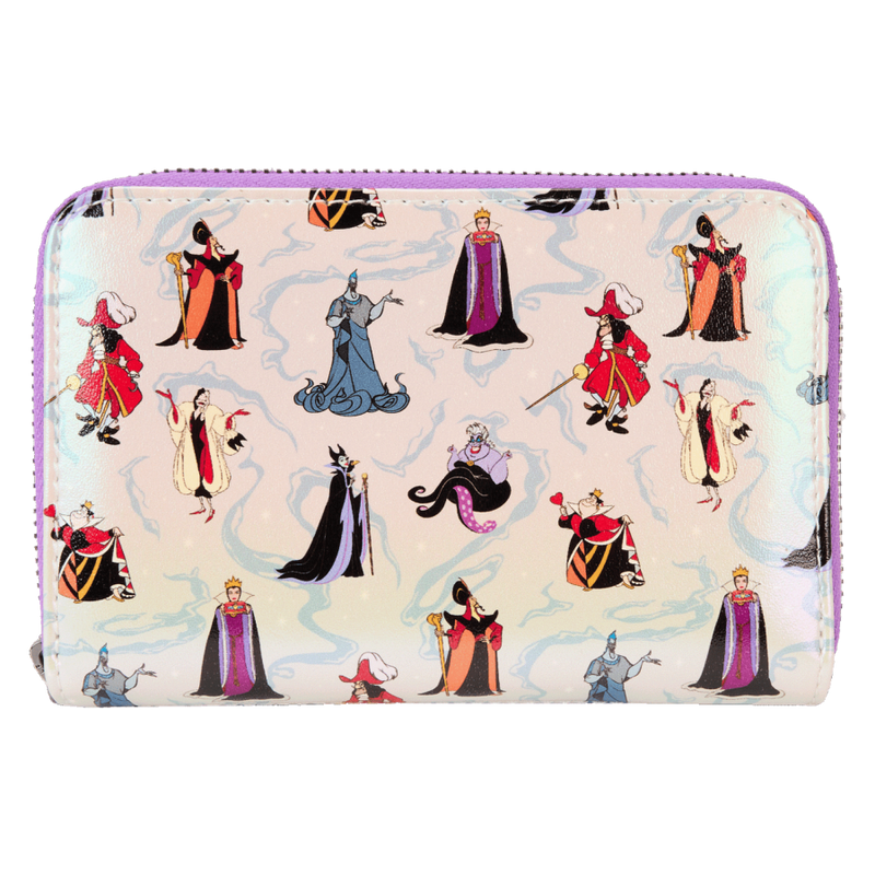 Disney Villains - Iridescent Zip Wallet