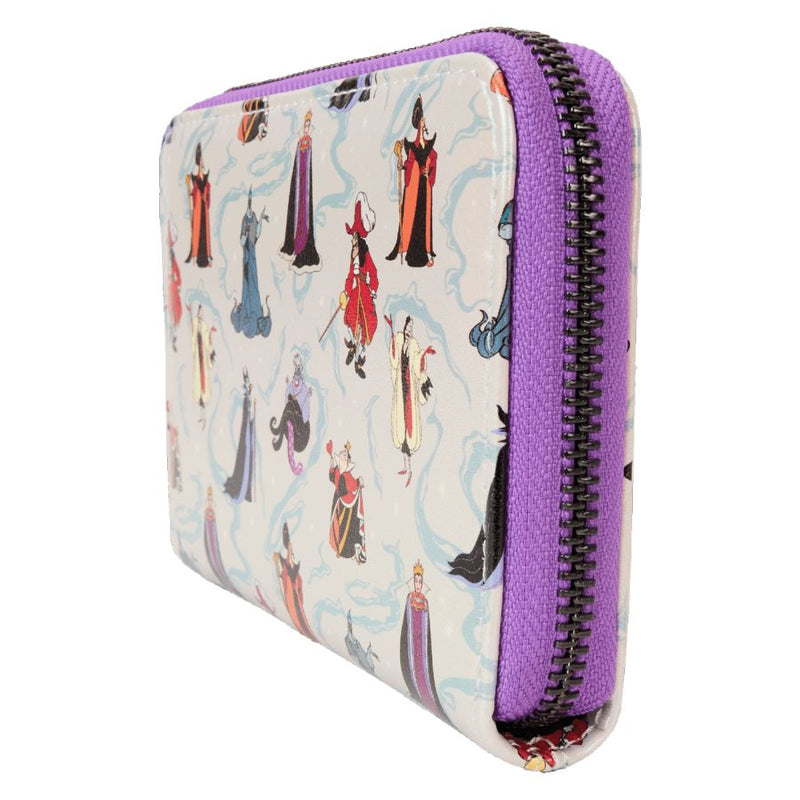 Disney Villains - Iridescent Zip Wallet