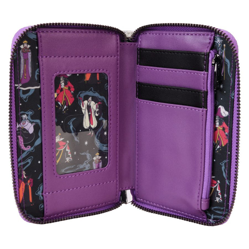 Disney Villains - Iridescent Zip Wallet