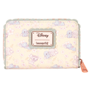 Disney - Cute Stitch and Angel Cherry Blossom Zip Around Wallet