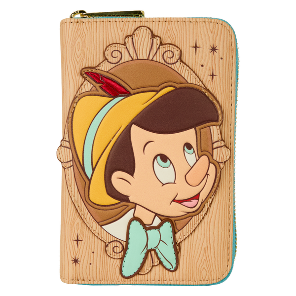 Pinocchio - Portrait Zip Around Wallet