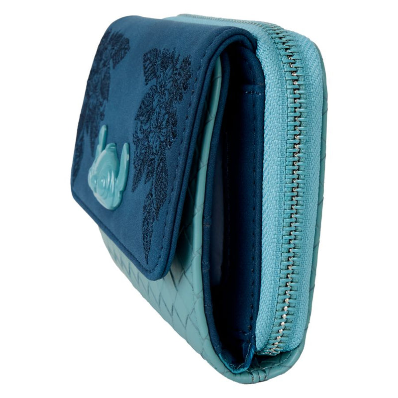 Lilo & Stitch - Stitch Embroidered Trifold Wallet