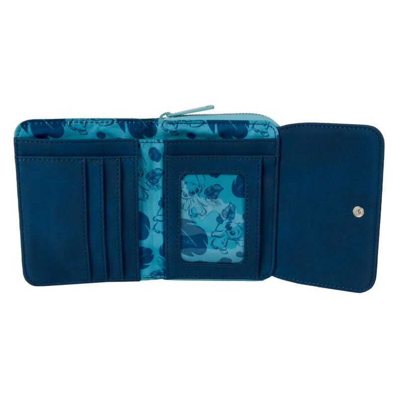 Lilo & Stitch - Stitch Embroidered Trifold Wallet