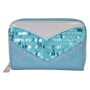 Frozen - Princess Elsa Glitter Sequin Zip Around Wallet