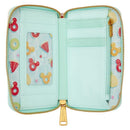 Disney - Mickey & Minnie Beach Fun Zip Around Wallet
