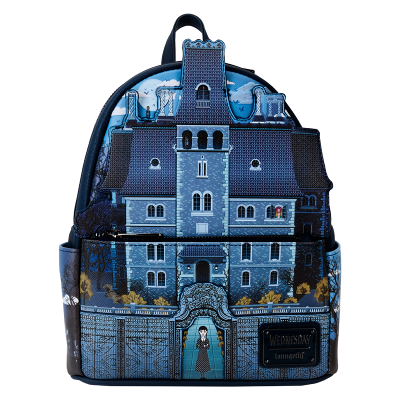 Wednesday (TV) - Nevermore Academy Glow Mini Backpack