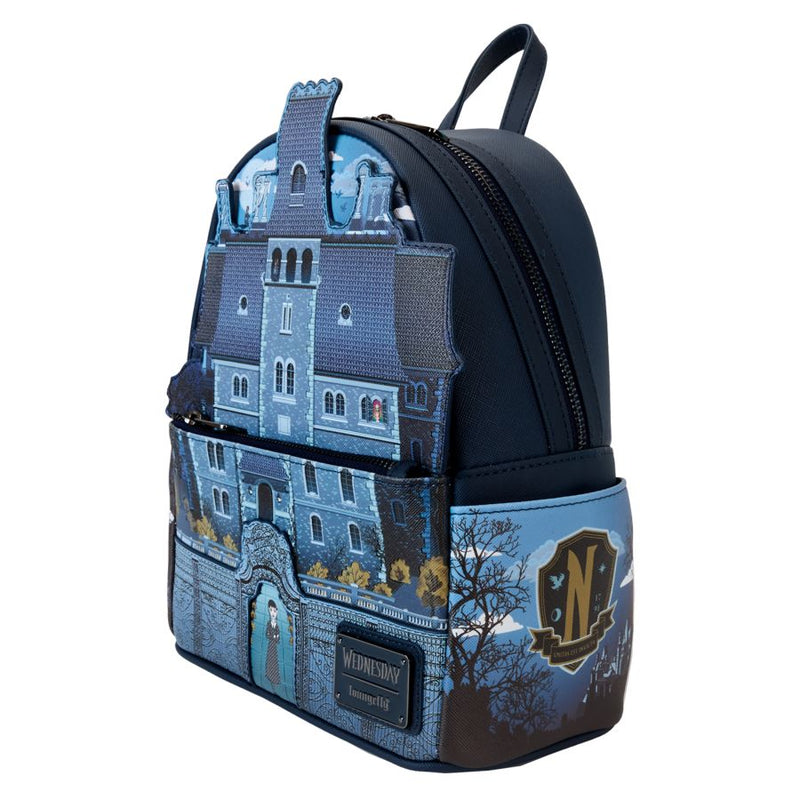 Wednesday (TV) - Nevermore Academy Glow Mini Backpack