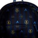 Wednesday (TV) - Nevermore Academy Glow Mini Backpack