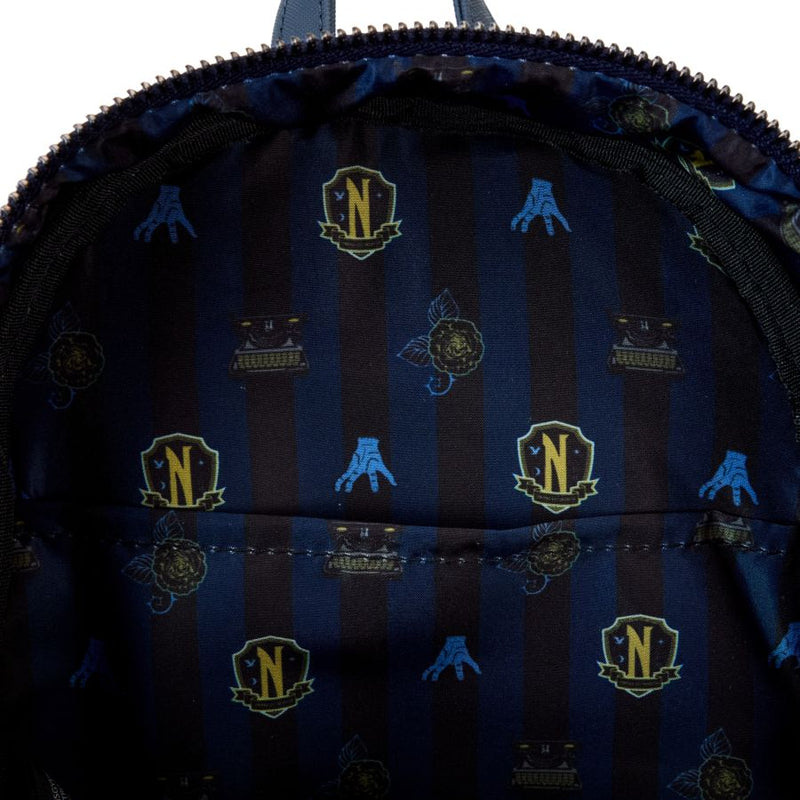 Wednesday (TV) - Nevermore Academy Glow Mini Backpack