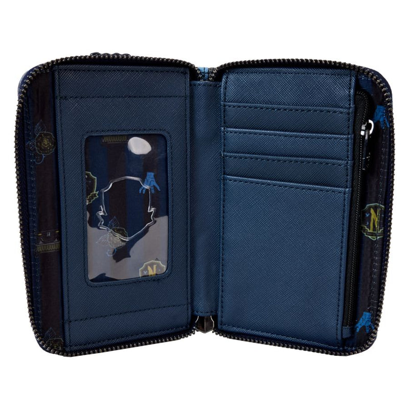 Wednesday (TV) - Nevermore Castle Zip Around Wallet