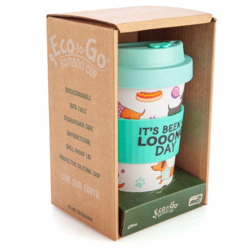 Dachshund Eco-to-Go Bamboo Cup