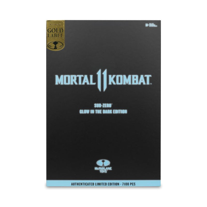 Mortal Kombat II - Sub-Zero (Glow-in-the-Dark) (Gold Label) 7" Figure