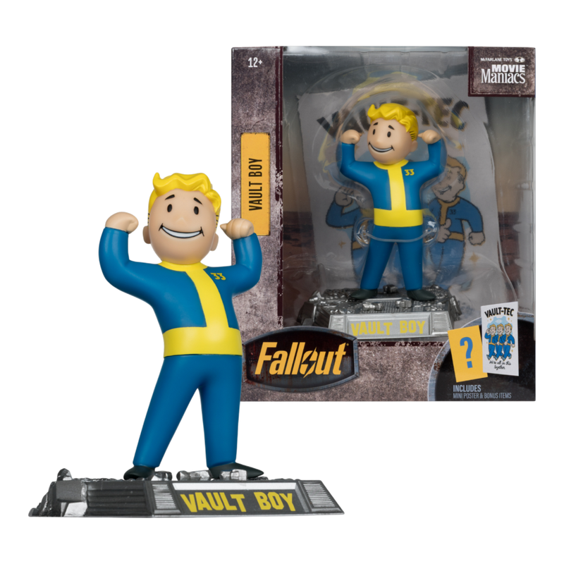 Fallout (TV) - Vault Boy (Season 2) V1 Movie Maniacs 6" Posed Figure