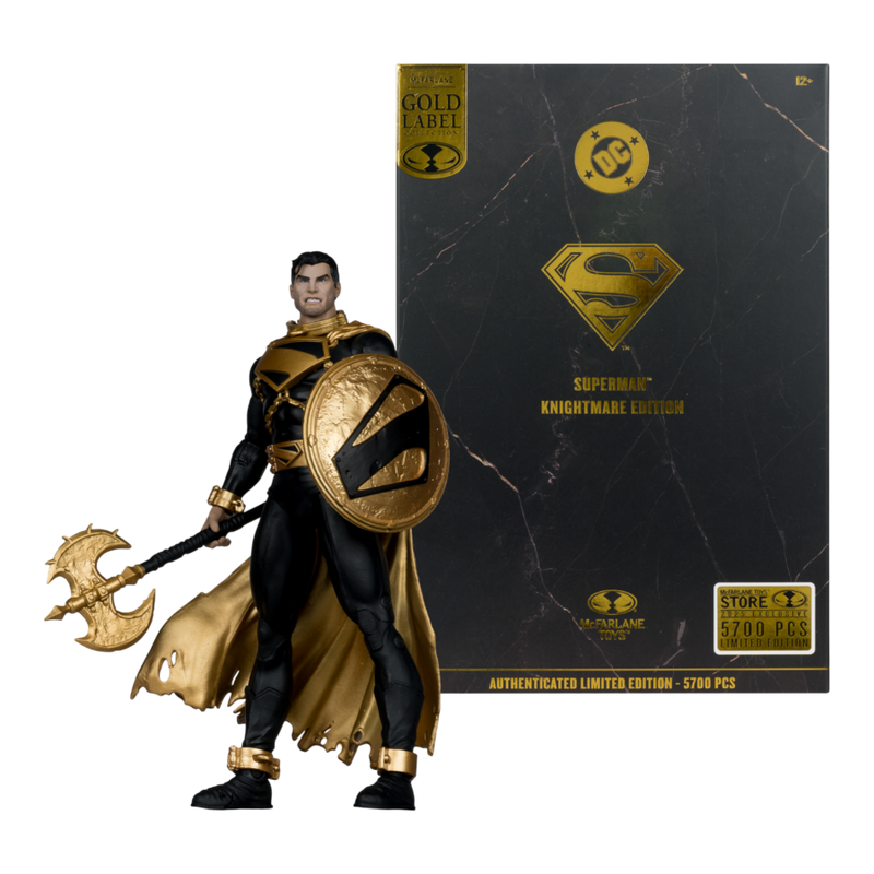 DC Multiverse - Superman Knightmare Editon (Gold Label) 7" Action Figure