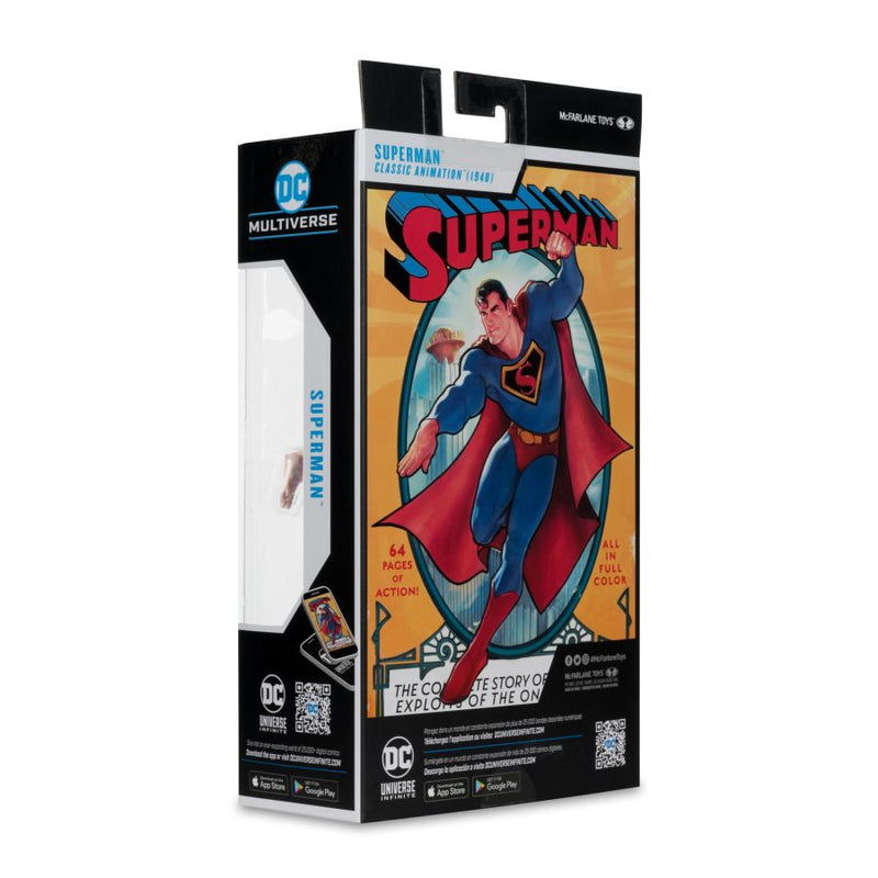 DC Multiverse - Superman (Classic Animation 1940) 7" Action Figure