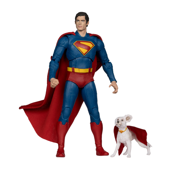 Superman: Legacy (2025) - Superman with Krypto 7" Deluxe Action Figures