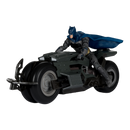 The Flash (2023) - Batman and Batcycle Vehicle (Gold Label)