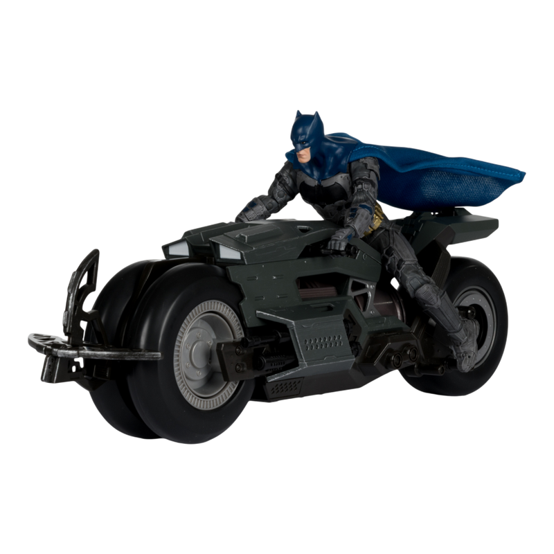 The Flash (2023) - Batman and Batcycle Vehicle (Gold Label)