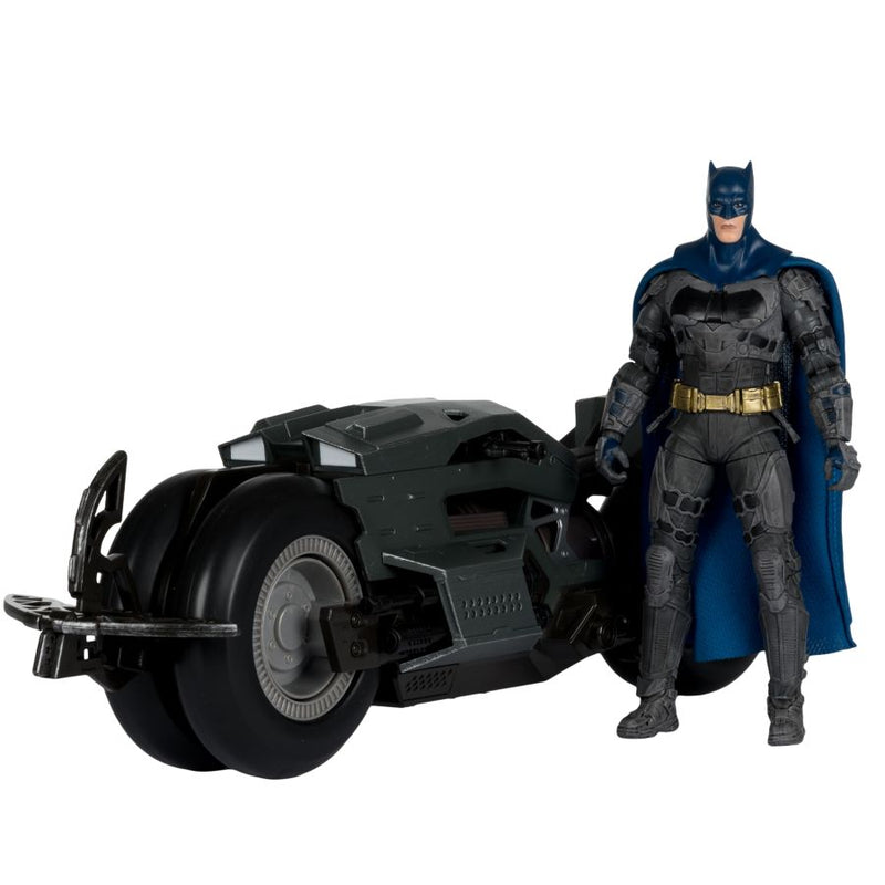 The Flash (2023) - Batman and Batcycle Vehicle (Gold Label)