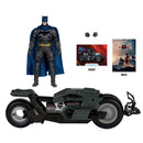 The Flash (2023) - Batman and Batcycle Vehicle (Gold Label)