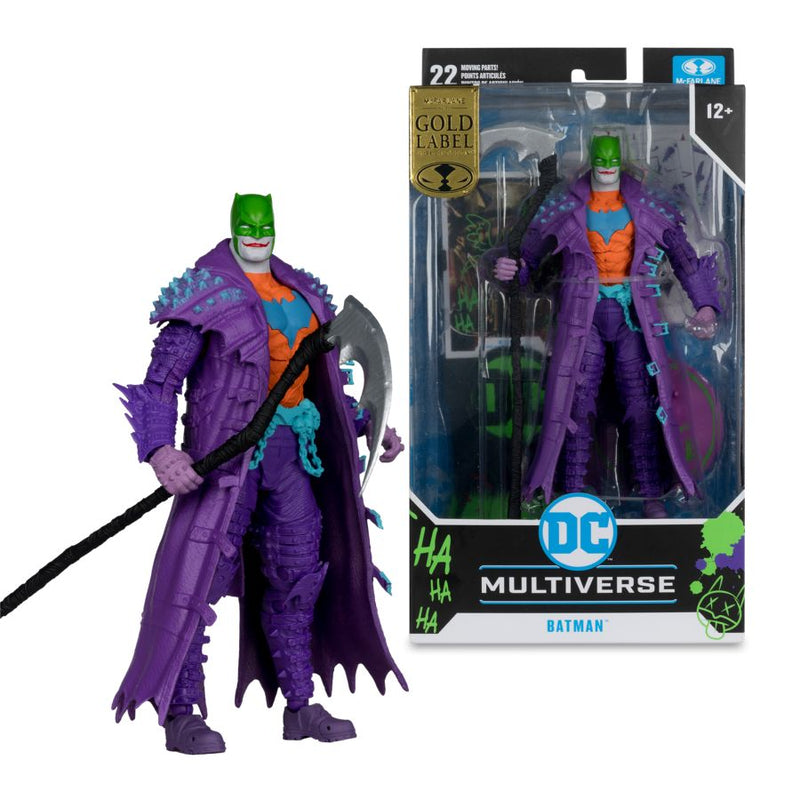 DC Multiverse - Batman (Jokerized) 7" Gold Label Action Figure