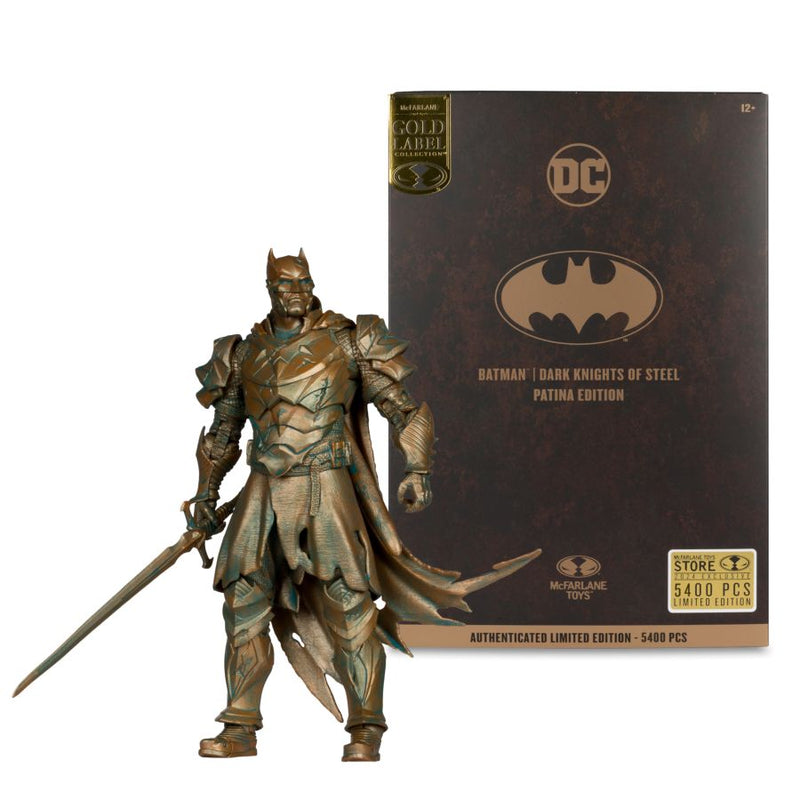 DC Multiverse - Batman (Dark Knights Of Steel) Patina Gold Label 7" Action Figure