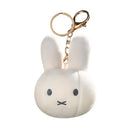 Miffy Face Soft Plush Keyring White