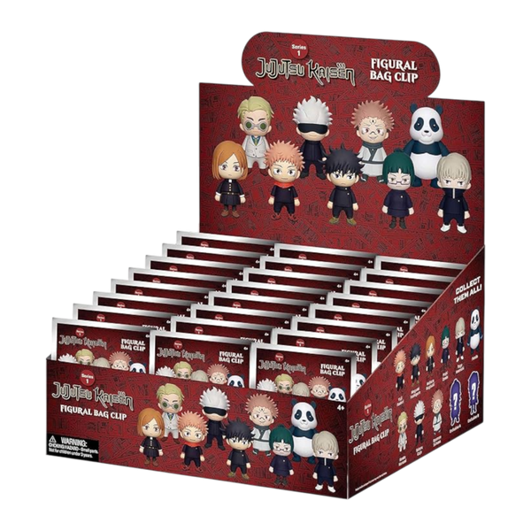Jujutsu Kaisen - 3D PVC Bag Clips Blind Bag