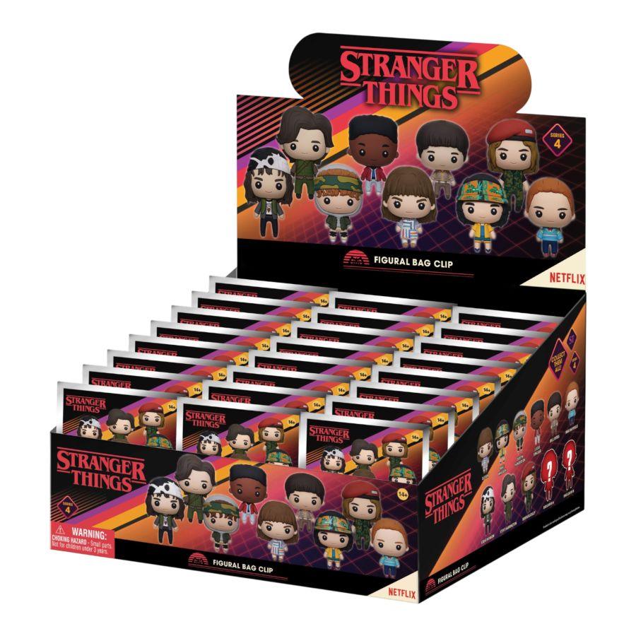 Stranger Things – 3D Figural Bag Clips (Series 4)