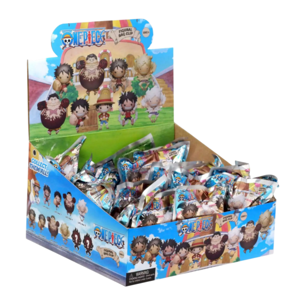 One Piece - 3D PVC Bag Clips Blind Bag Series 4