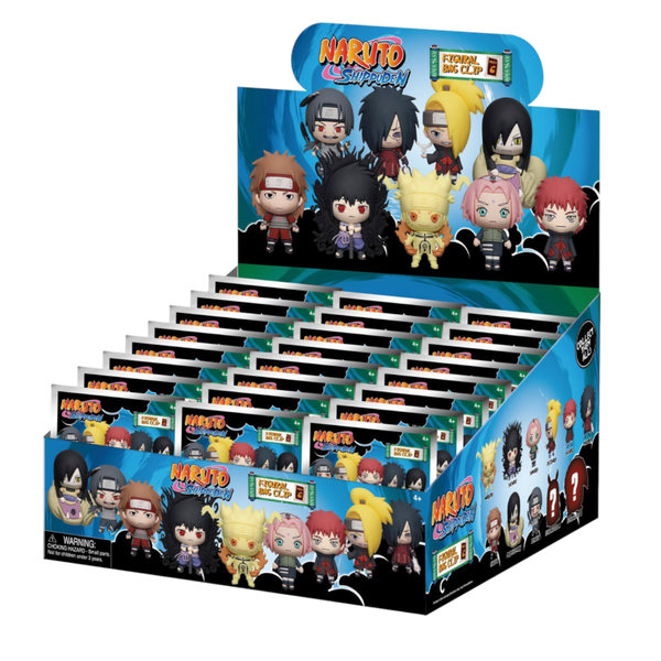 Naruto - 3D Foam Bag Clips (Series 6) Blind Bag