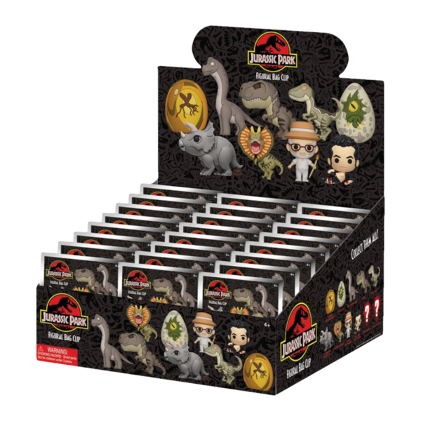 Jurassic Park - 3D PVC Bag Clips Blind Bag Series 1