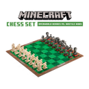 Minecraft - Overworld Heroes VS Hostile Mobs Chess Set