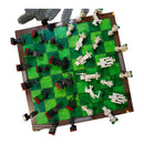 Minecraft - Overworld Heroes VS Hostile Mobs Chess Set