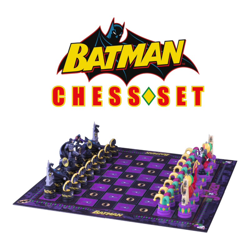DC - Batman (Dark Knight vs Joker) Chess Set