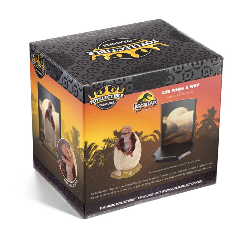 Jurassic Park - Life Finds a Way Baby Velociraptor "Egg" Toyllectible Treasures