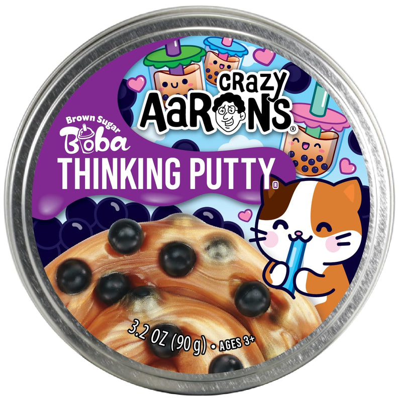 Crazy Aaron's Thinking Putty - Trendsetters: Brown Sugar Boba