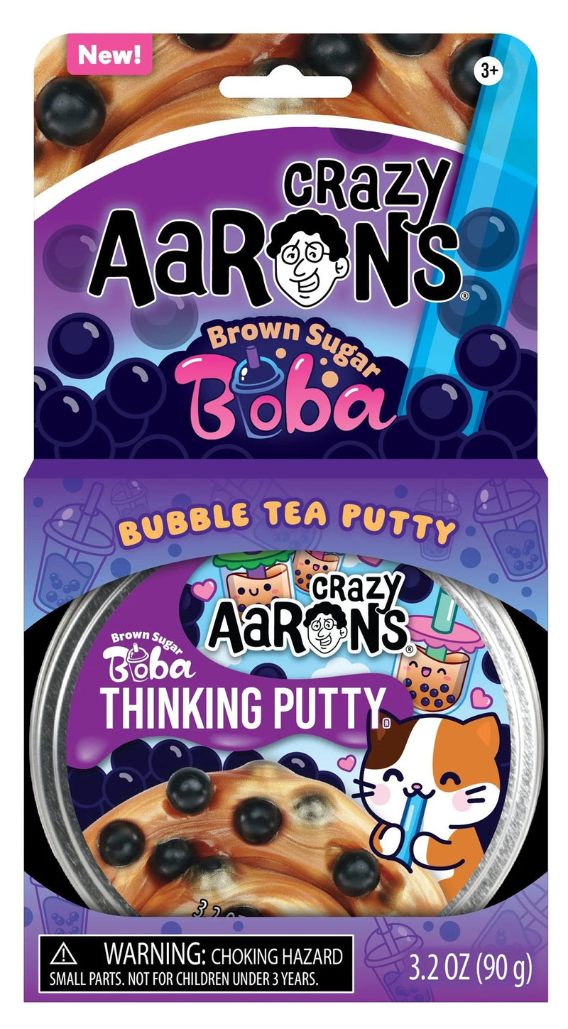 Crazy Aaron's Thinking Putty - Trendsetters: Brown Sugar Boba