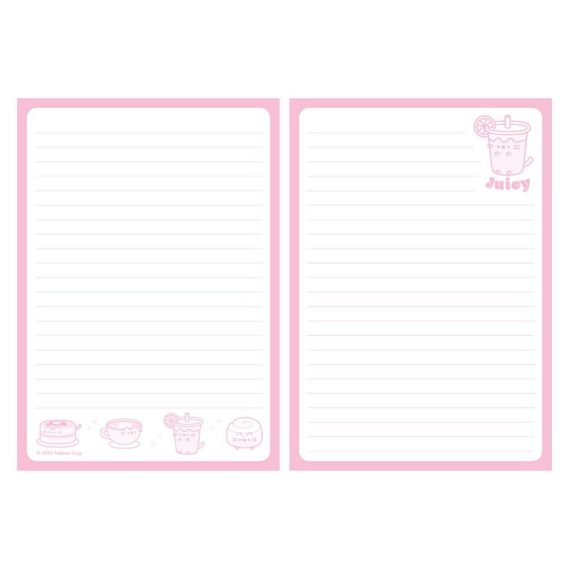 Pusheen Breakfast Club: A5 Notebook, Pen & Sticky Notes Set