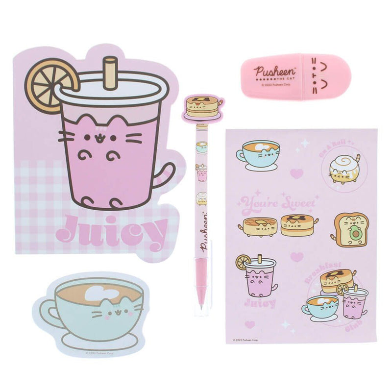 Pusheen Breakfast Club: Stationery Set