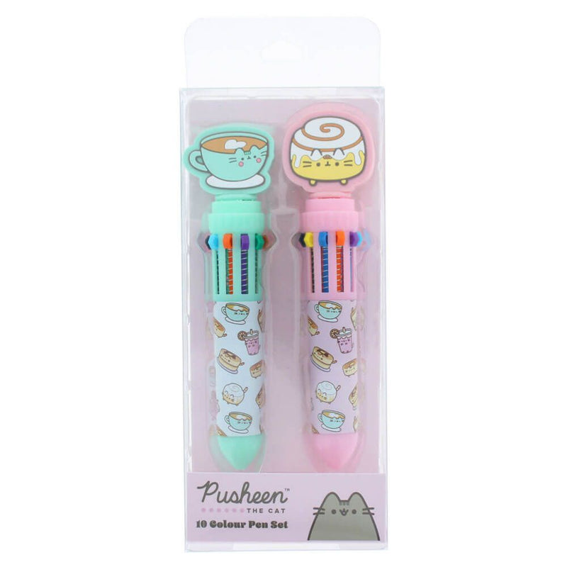 Pusheen Breakfast Club: 10 Colour Pen Set of 2