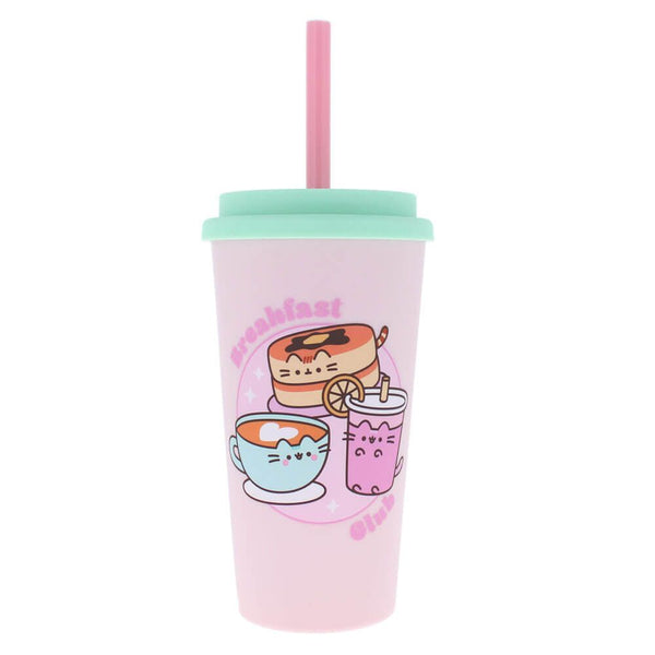 Pusheen Breakfast Club: Beaker & Straw