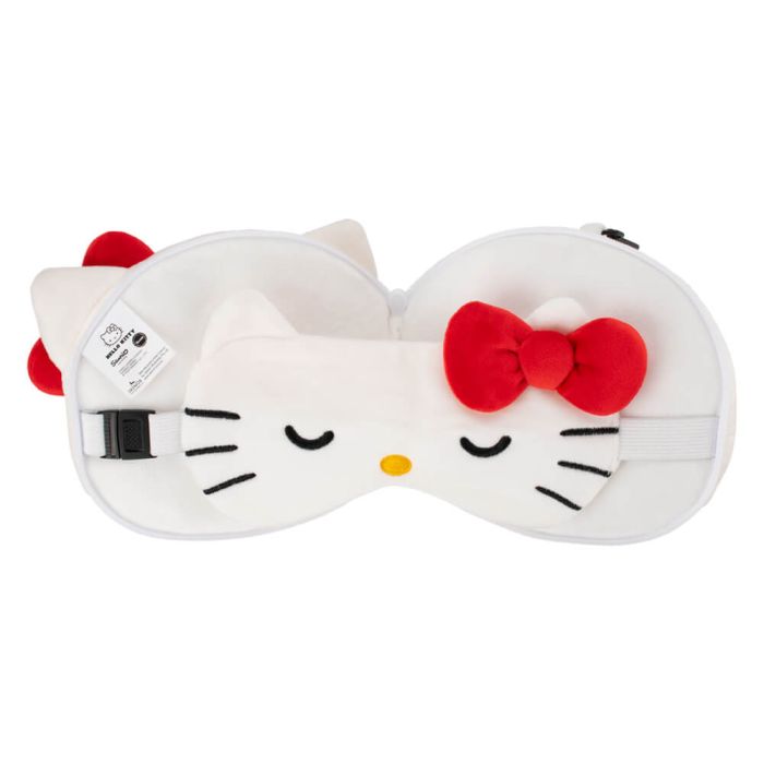 Sanrio - Relaxeazzz Hello Kitty Travel Pillow & Eye Mask Set