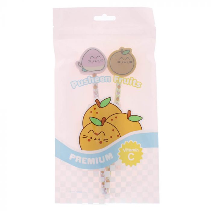 Pusheen Fruits Pencil Set